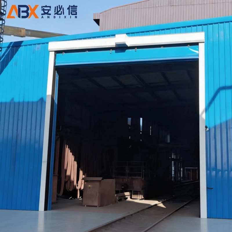 随州市软帘堆积门